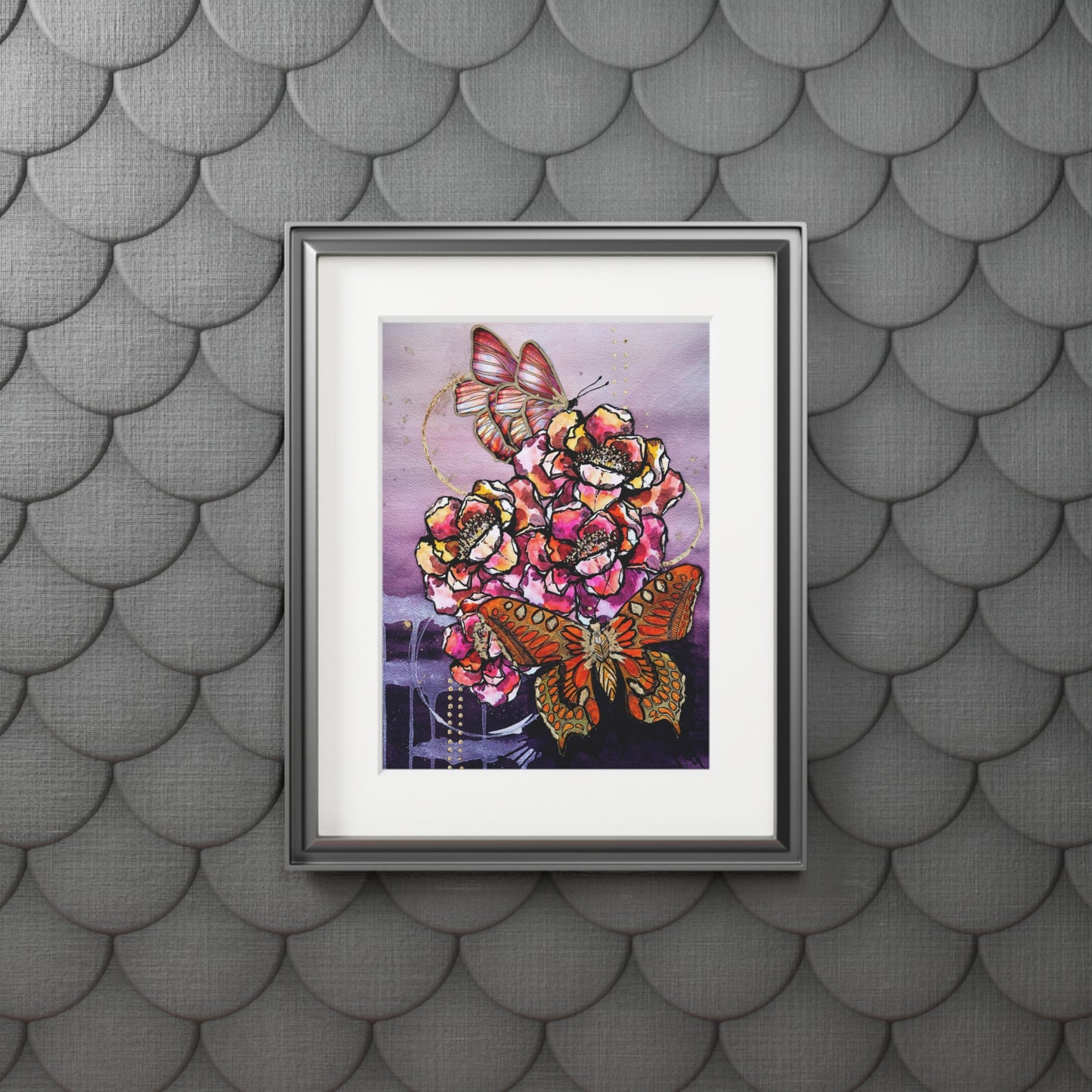 On Butterflies Fine Art Print