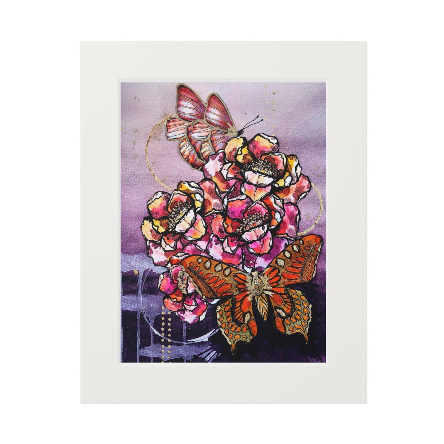 On Butterflies Fine Art Print