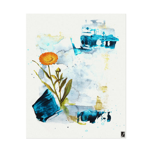 Flower Out of the Dark I Fine Art Print