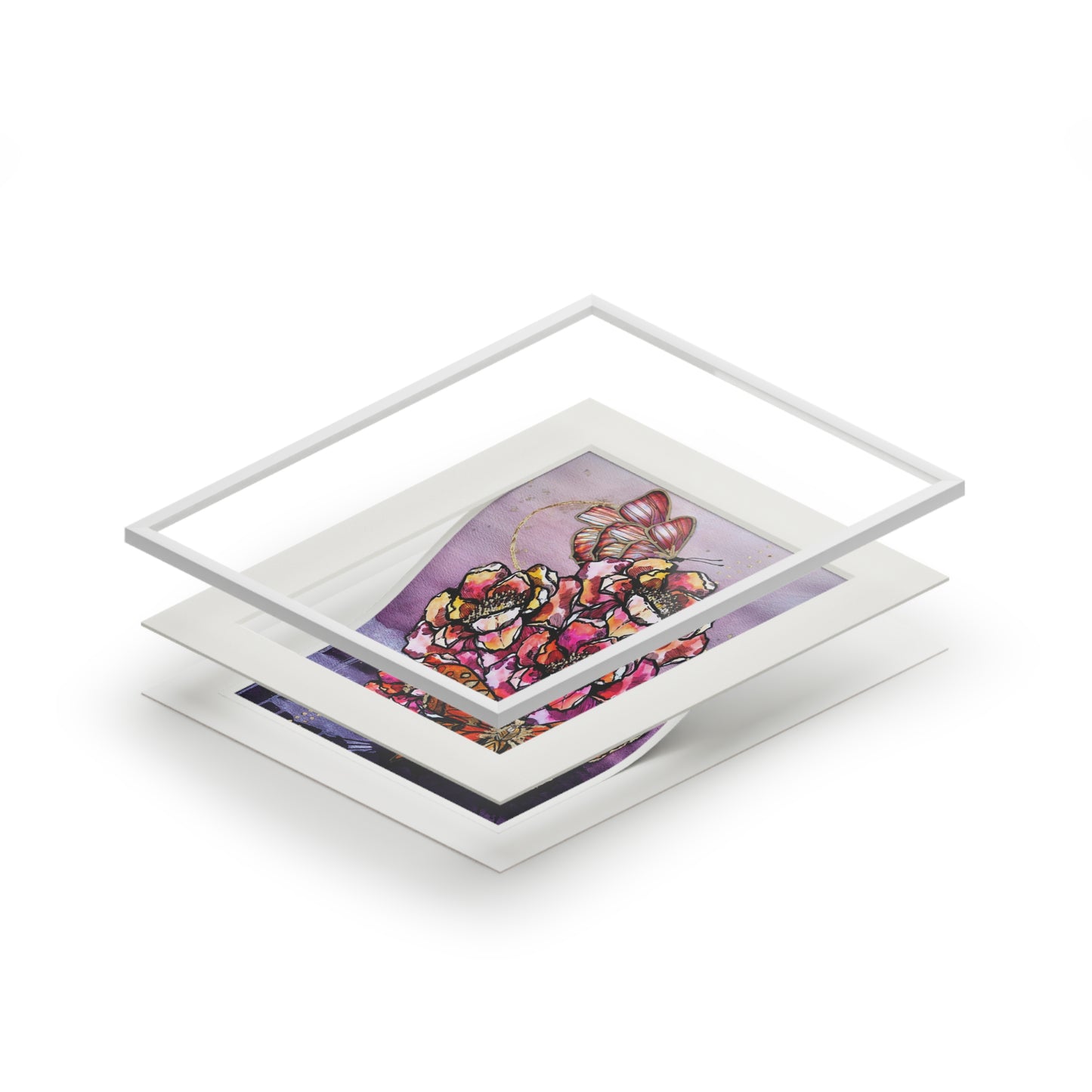 On Butterflies Fine Art Print