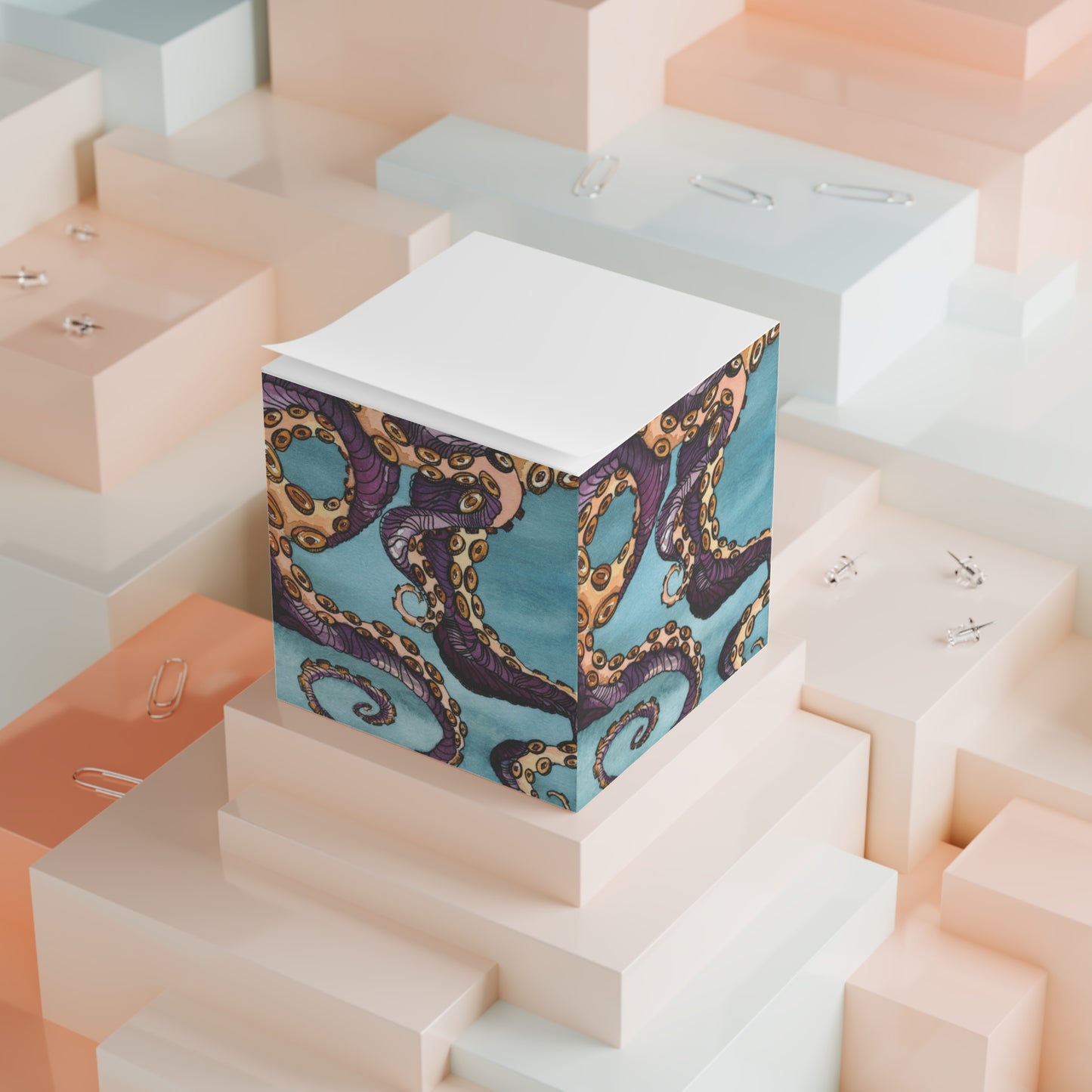 Tentacle Note Cube