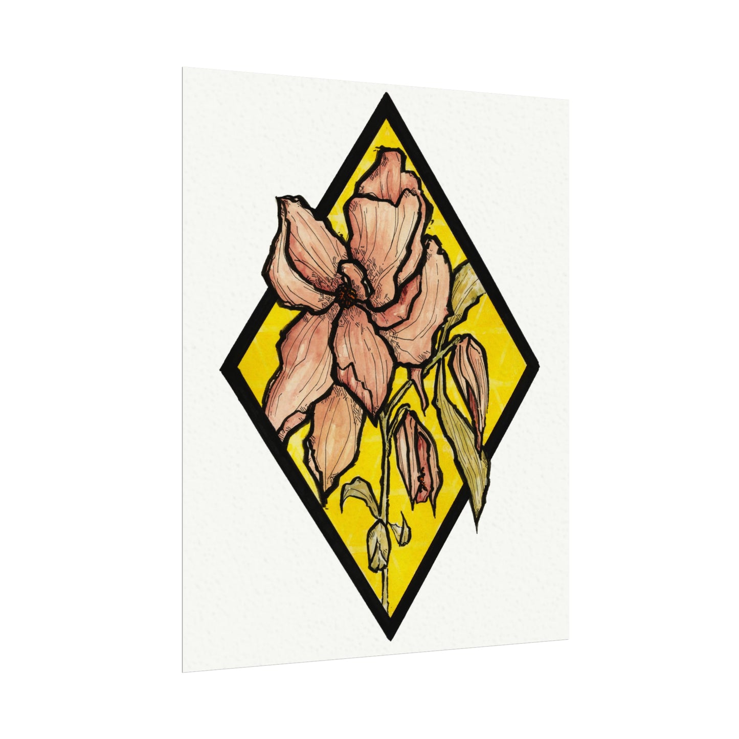 Rusted Rose Fine Art Print