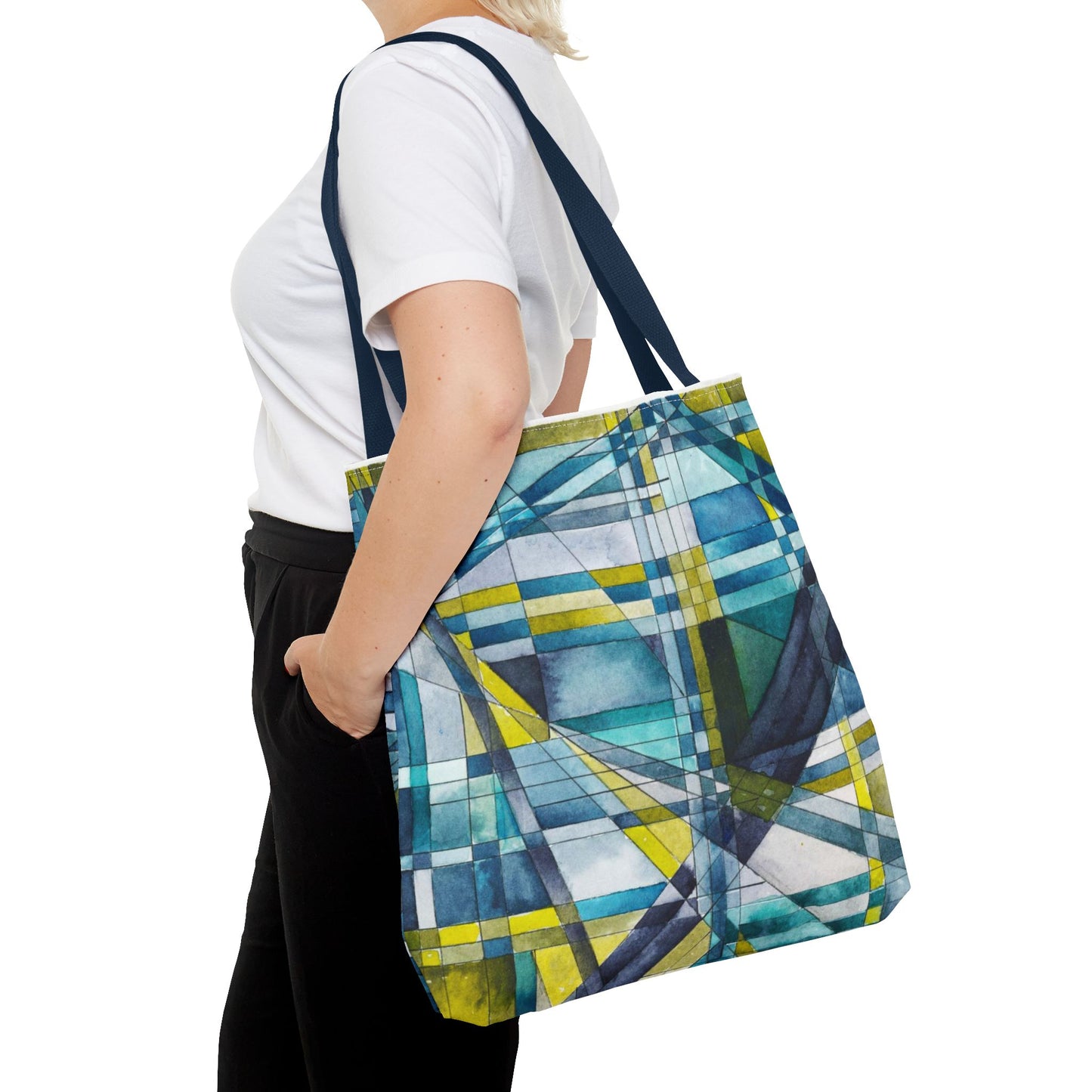 Abstract Geometric Tote Bag