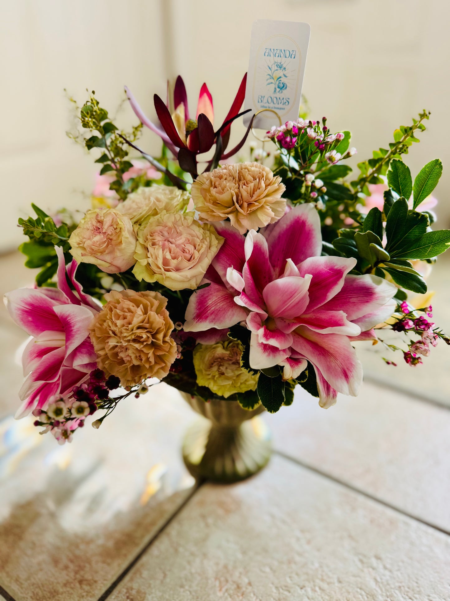 Donate a Bouquet with Ananda Blooms