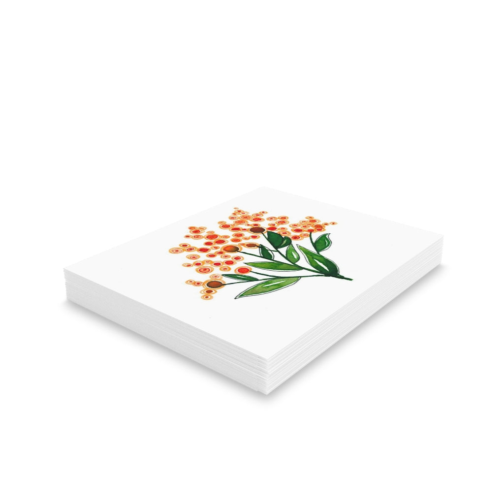 Orange Pop Greeting cards (8, 16, and 24 pcs)