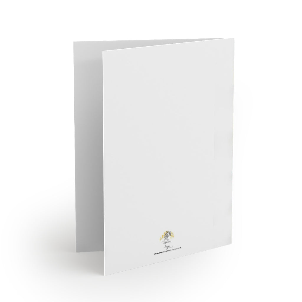 Abstract Blues Greeting cards (8, 16, and 24 pcs)