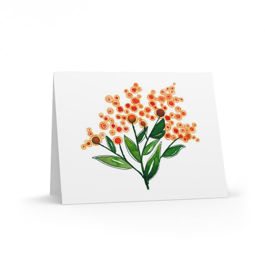Orange Pop Greeting cards (8, 16, and 24 pcs)