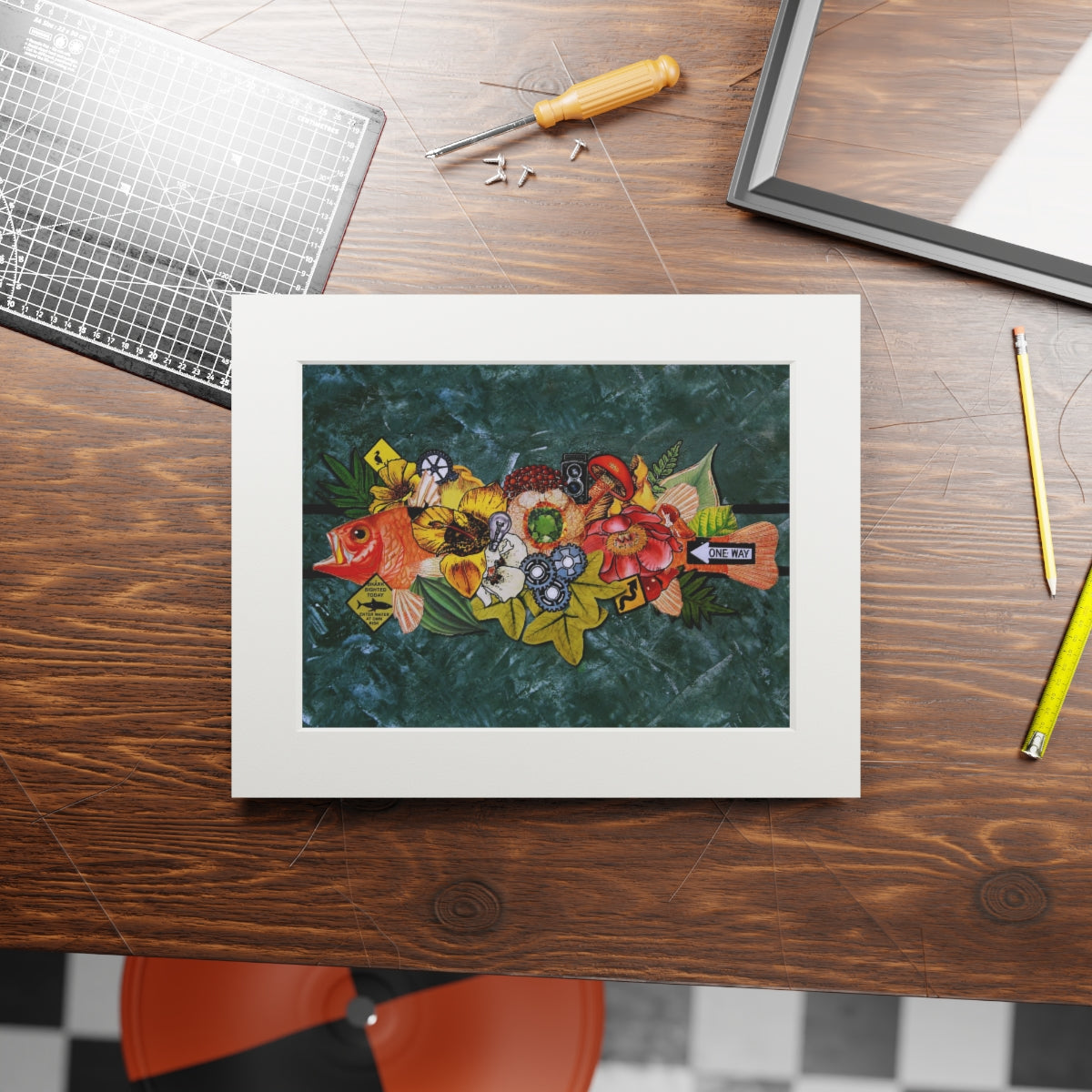 Fish Out Of Water Fine Art Print