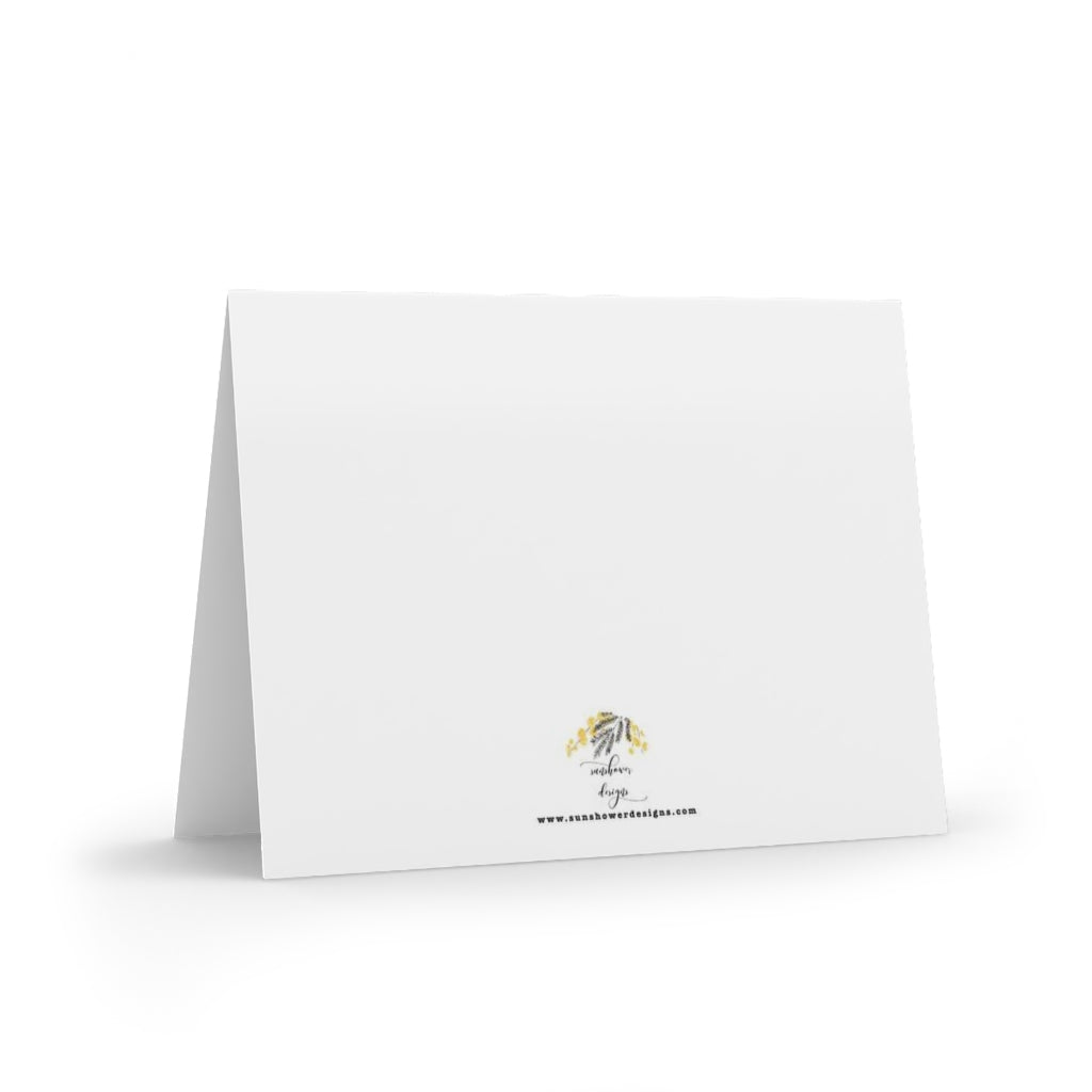 Circle of Flowers Greeting cards (8, 16, and 24 pcs)