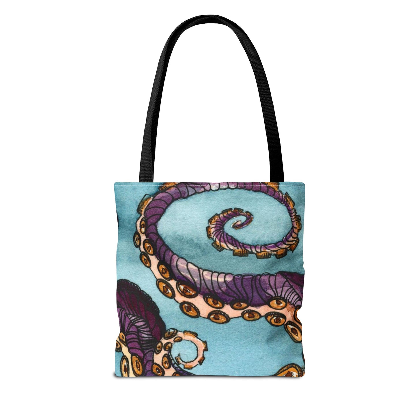 Tentacle Tote Bag — Nautical Sea Creature Beach Tote
