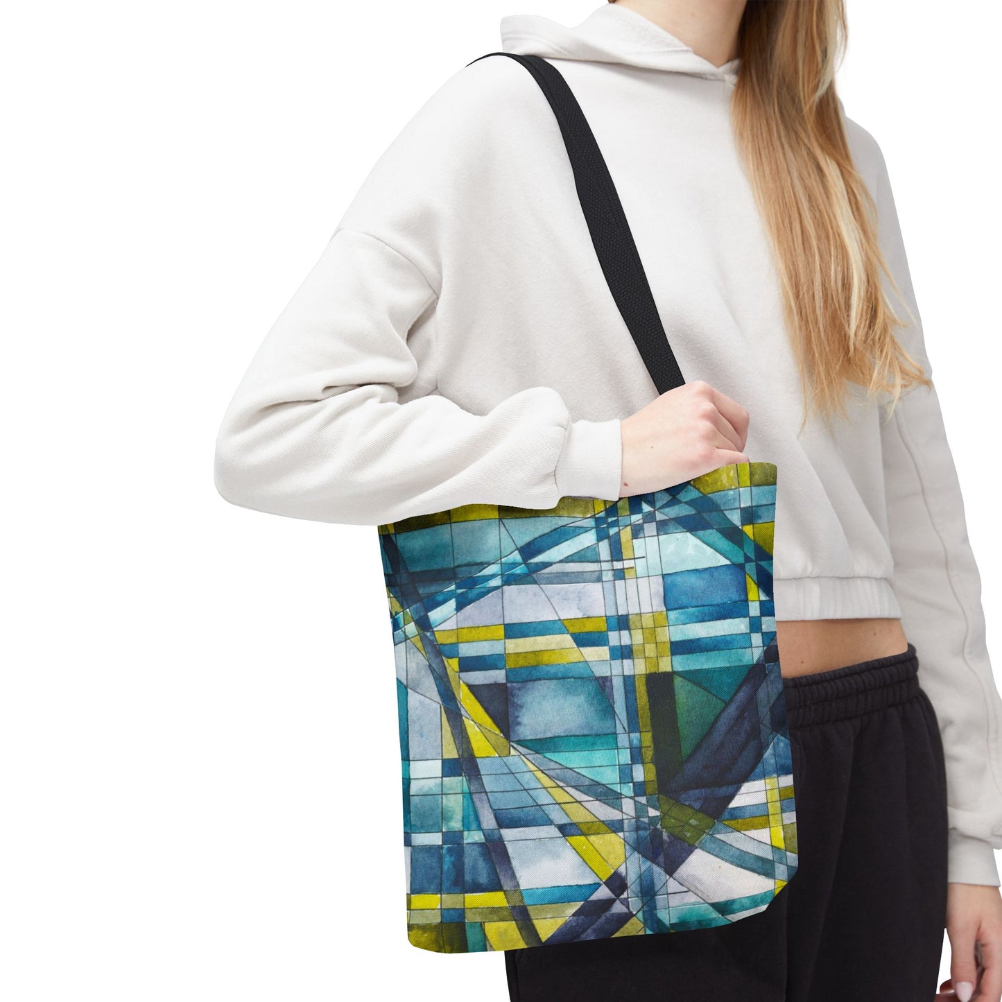 Abstract Geometric Tote Bag
