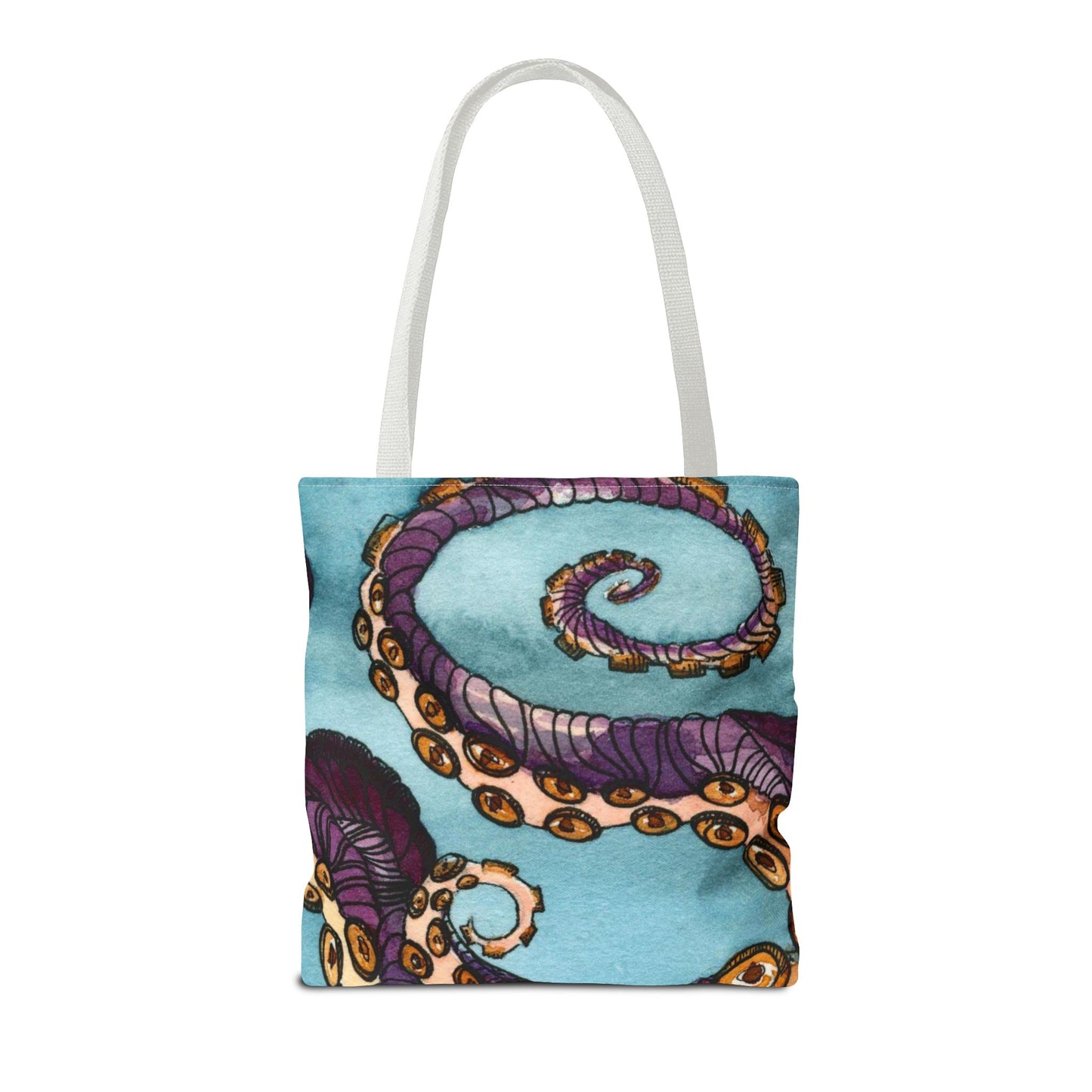 Tentacle Tote Bag — Nautical Sea Creature Beach Tote