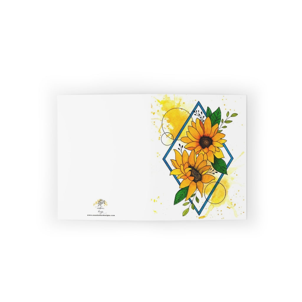 Sunflower Greeting cards (8, 16, and 24 pcs)