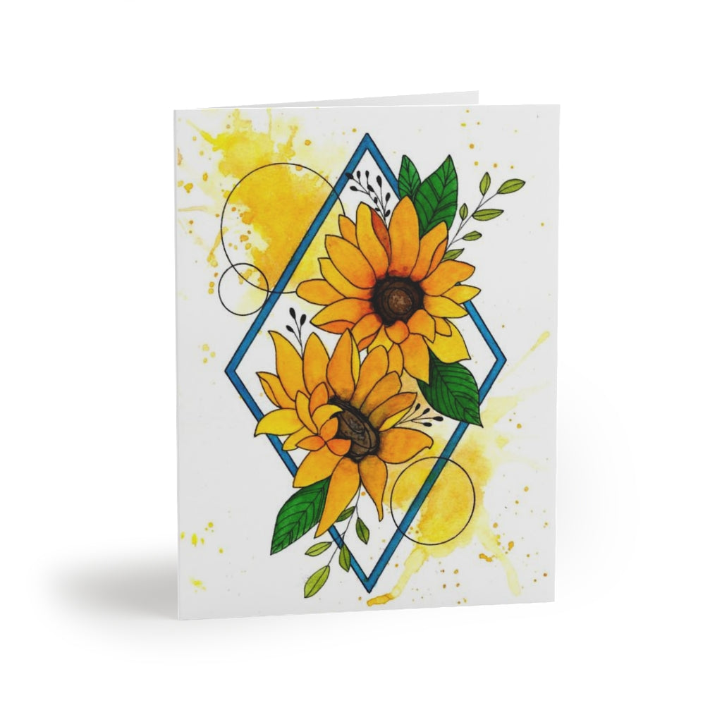 Sunflower Greeting cards (8, 16, and 24 pcs)